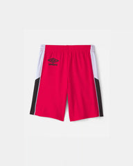 Kids Umbro Canada Mesh Soccer Shorts - Red/White/Black