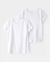 Girls 2-Pack Cotton Undershirts