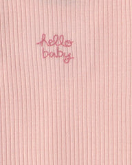 Baby Girl 7-Piece Bodysuits & Pants Set - Pink