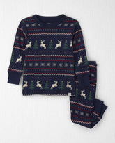 Baby 2-Piece Organic Cotton Fair Isle Pajamas