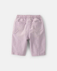 Baby Girl Barrel Pants - Purple