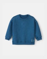 Baby Boy OshKosh Logo French Terry Pullover Sweatshirt - Blue