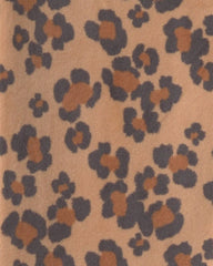 Girls 1-Piece Leopard DreamPlush Snug Fit Pajama - Brown
