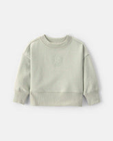 Baby Girl OshKosh Logo French Terry Pullover Sweatshirt - Green