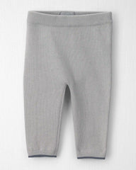 Baby 2-Piece Organic Cotton Sweater Knit Top & Pant Set
