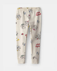 Toddler 2-Piece CoComelon Short-Sleeve Pajama Set - Cream