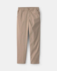 Girls Uniform Skinny Pants - Khaki