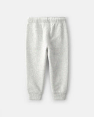Toddler Boy Fleece Joggers - Grey