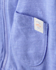 Baby 3-Piece Beach Hoodie Layering Set - Blue