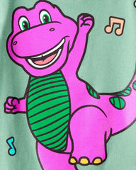 Toddler Boy Barney Short-Sleeve Graphic Tee - Green