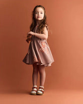 Toddler Girl Avenue Twirlâ„¢ Dress in Big Top Print - Mauve