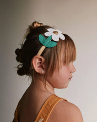 Toddler Girl Flower Headband & Wand Set