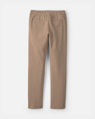 Girls 3-Pack Uniform Ponte Skinny Pants - Khaki