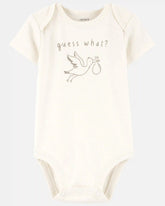 Baby Stork Announcement Bodysuit
