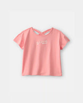 Girls 'Winning' Active Top - Orange