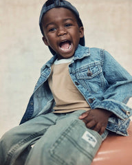 Toddler Denim Jacket - Medium Wash