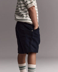 Toddler Boy Bermuda Shorts - Black