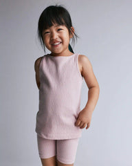 Toddler Girl Ribbed Playtime Tank Top - Light Pink