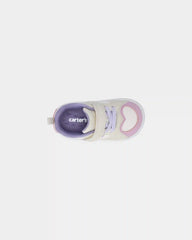 Baby Girl Every Step® First Walker Color Block Sneakers - Pink/Purple/White
