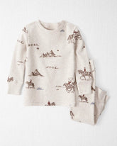 Baby 2-Piece Organic Cotton Pajamas in Western Rodeo