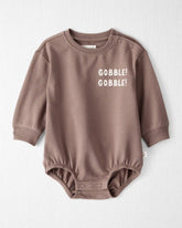 Baby Organic Cotton 'Gobble Gobble' French Terry Bubble