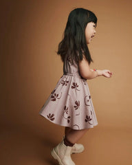 Toddler Girl Avenue Twirl™ Dress in Floral Print - Mauve