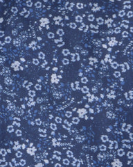 Toddler Girl Floral Midweight Jacket - Blue