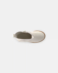 Toddler Girl Cowboy Boots - White