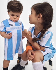 Kids Umbro Argentina Soccer Jersey - Light Blue/White