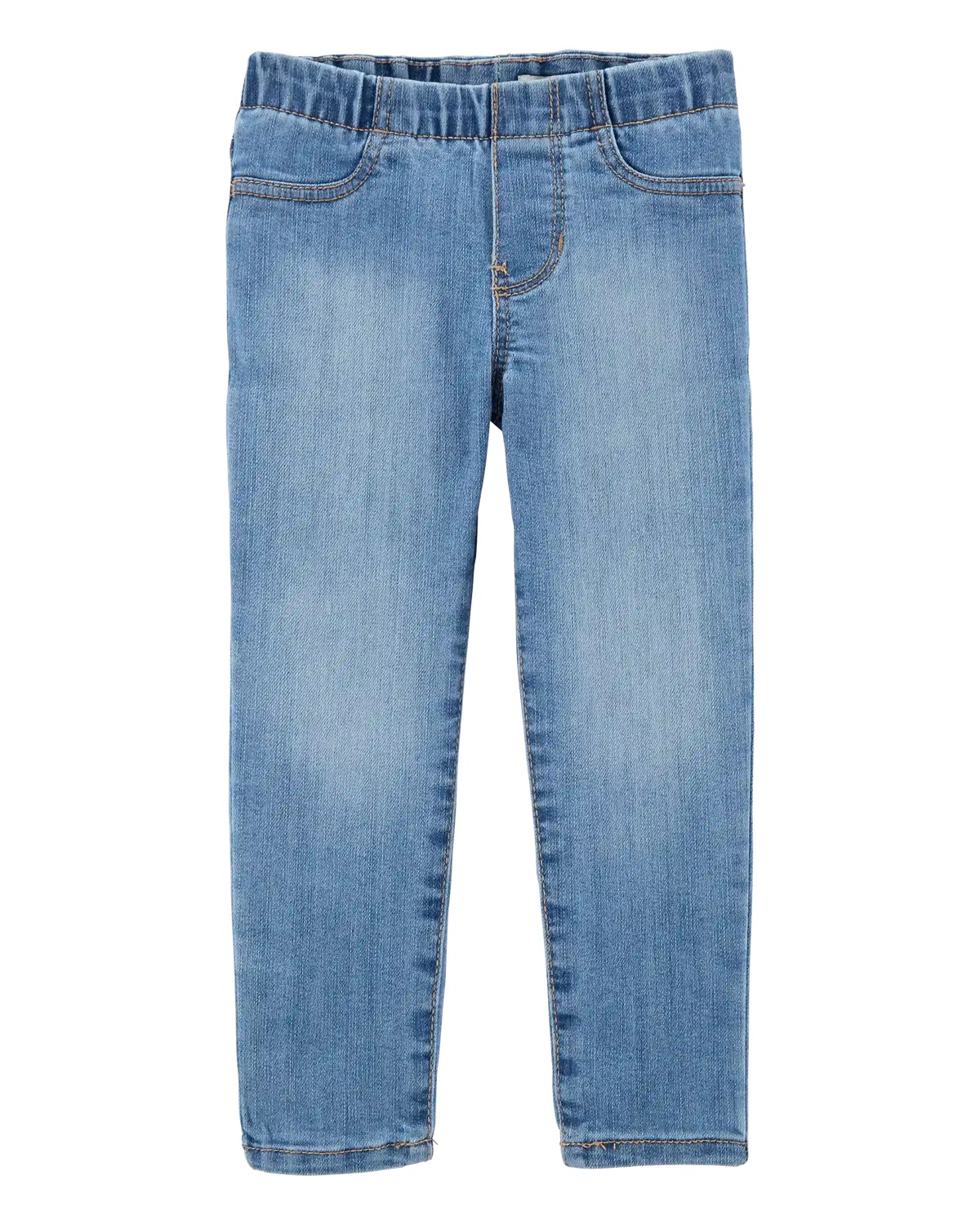 Toddler Girl Medium Wash Elastic-Waist Jeggings