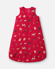 Baby Christmas 2-Way Zip PurelySoft™ Wearable Blanket - Red