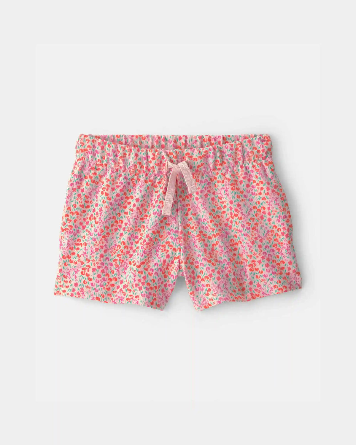 Toddler Girl Floral French Terry Shorts