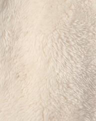 Baby Bear Teddy Fleece Zip-Up Hoodie - Cream