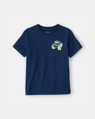 Toddler Boy Monster Truck Graphic Tee - Blue