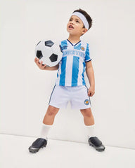 Toddler Umbro Argentina Soccer Jersey - Light Blue/White