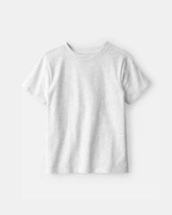 Kids Solid T-Shirt - Grey