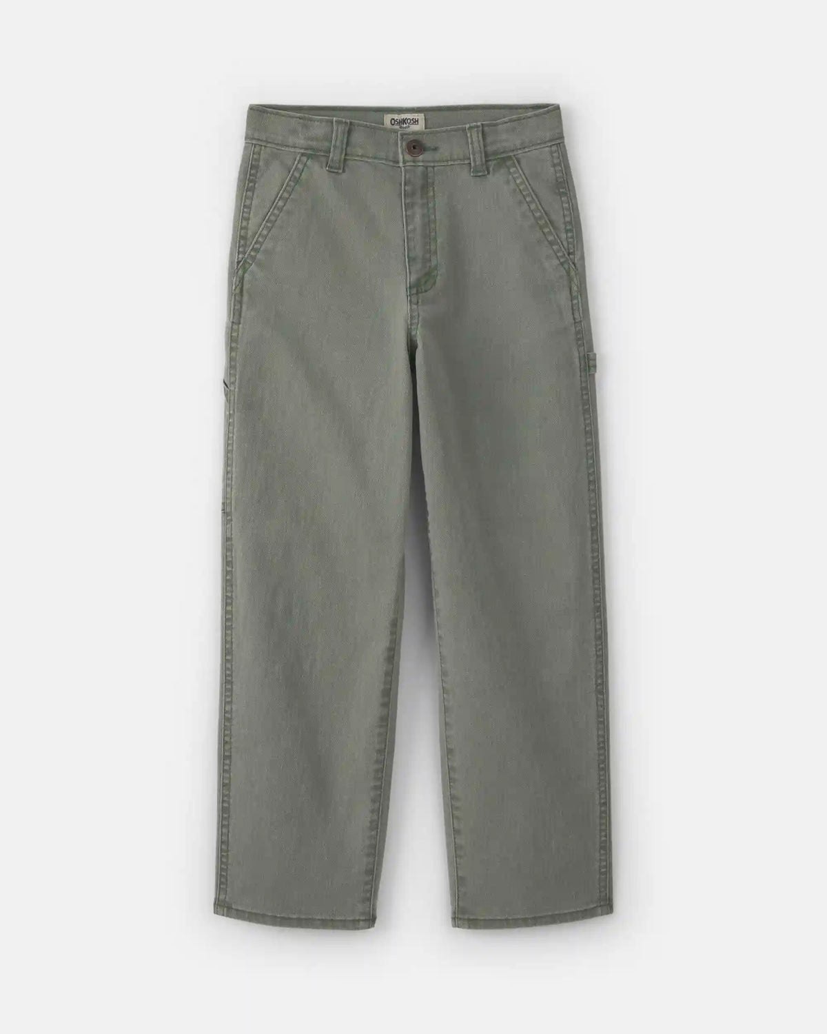 Boys Straight-Leg Pants - Green