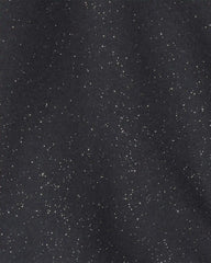 Girls Wicked Elphaba Sparkle Hoodie - Black
