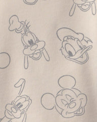 Baby Boy 2-Piece Disney© Mickey Mouse Short-Sleeve Top & Short Set - Cream