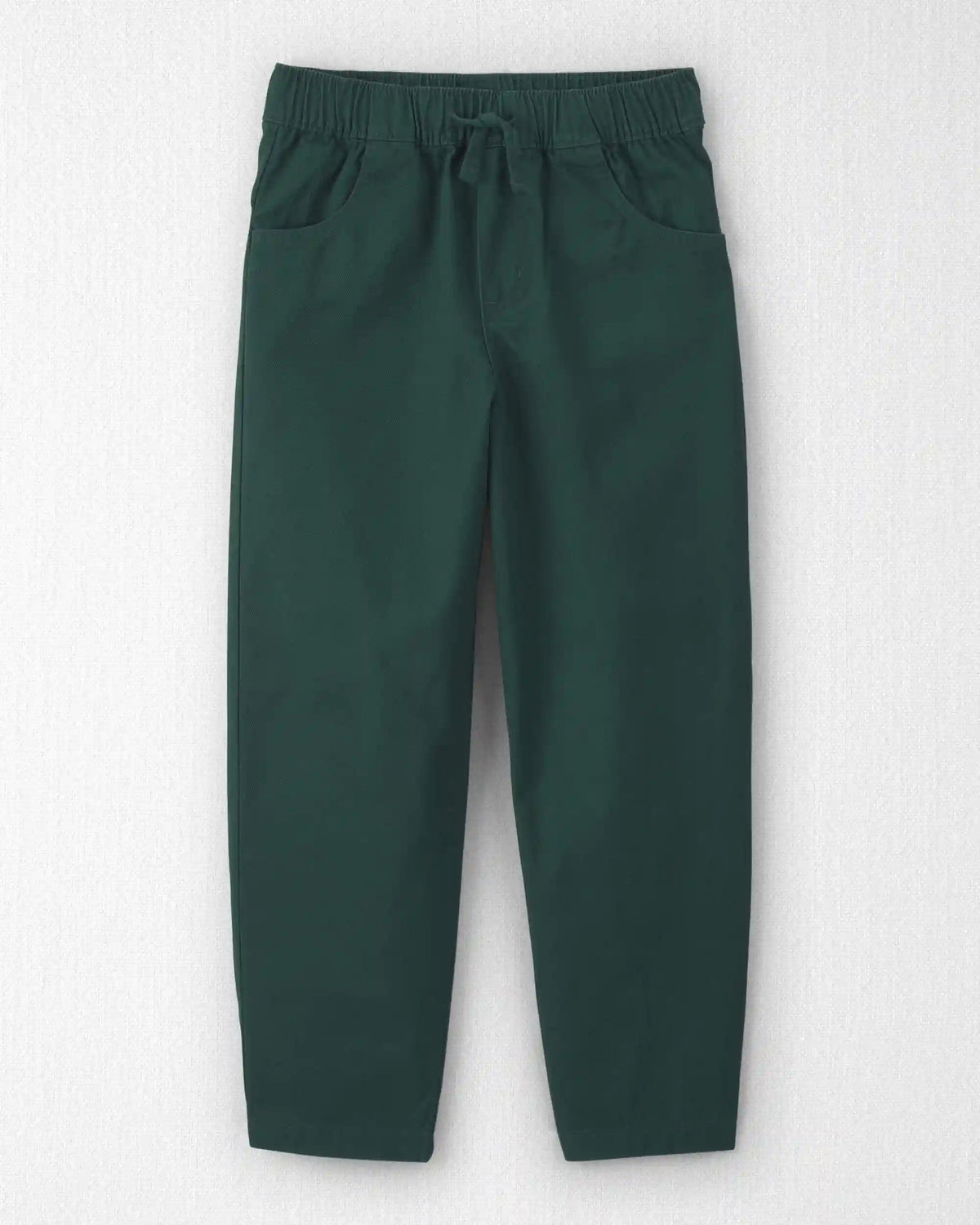 Kids Organic Cotton Baggy Twill Pants
