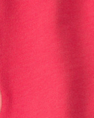 Toddler Boy Crab French Terry Shorts - Coral