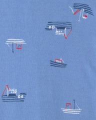 Toddler Boy 2-Pack Boat Snug Fit 1-Piece Pajama - Blue