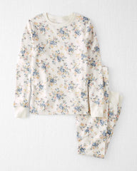 Girls Organic Cotton Pajamas Set