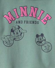 Girls Disney© Minnie Mouse Fleece Hoodie - Green