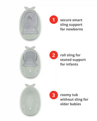Moby Smart Sling 3-Stage Tub -Sage