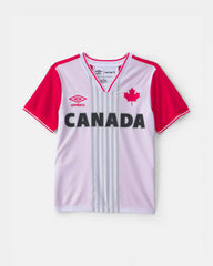 Kids Umbro Canada Soccer Jersey - Red/White