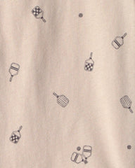 Kids Pickleball T-Shirt - Brown