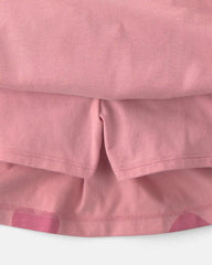 Girls Heart Cotton Skort - Pink