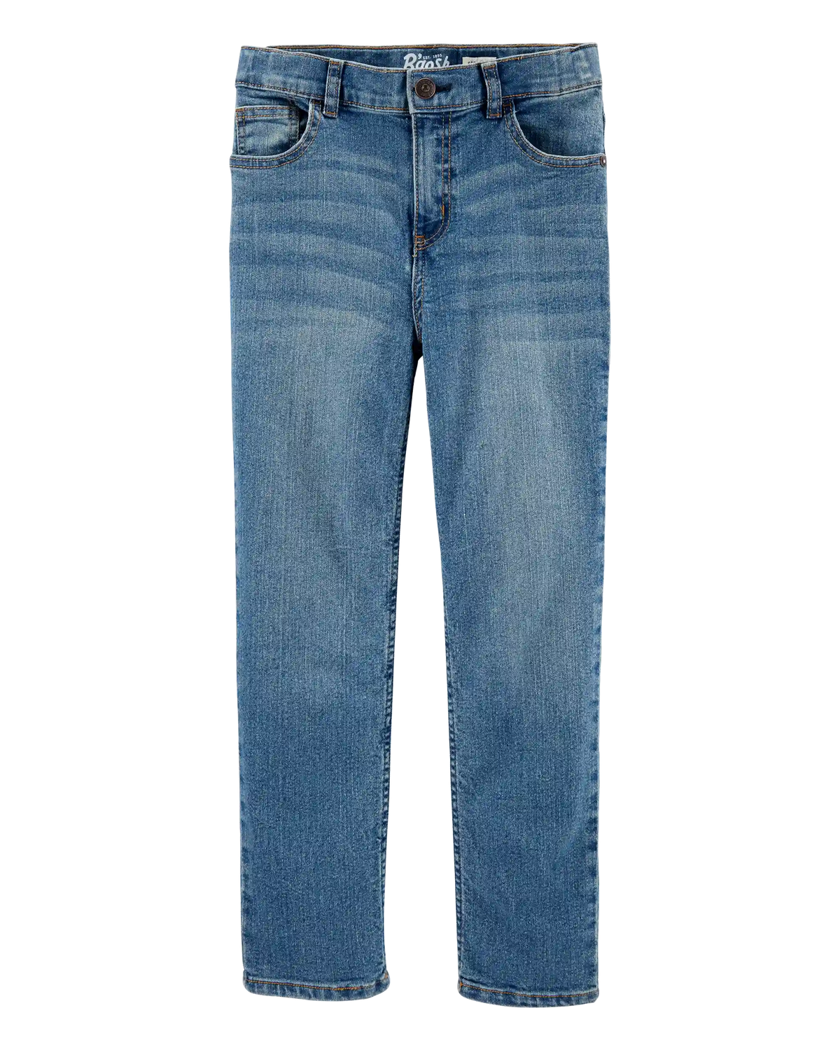 Kid Medium Wash Straight-Leg Jeans