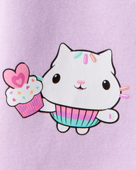 Baby Girl 2-Piece Gabby's Dollhouse Outfit Set - Purple